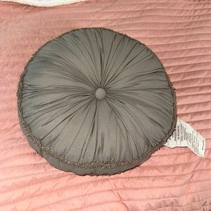 Gray Accent Pillow